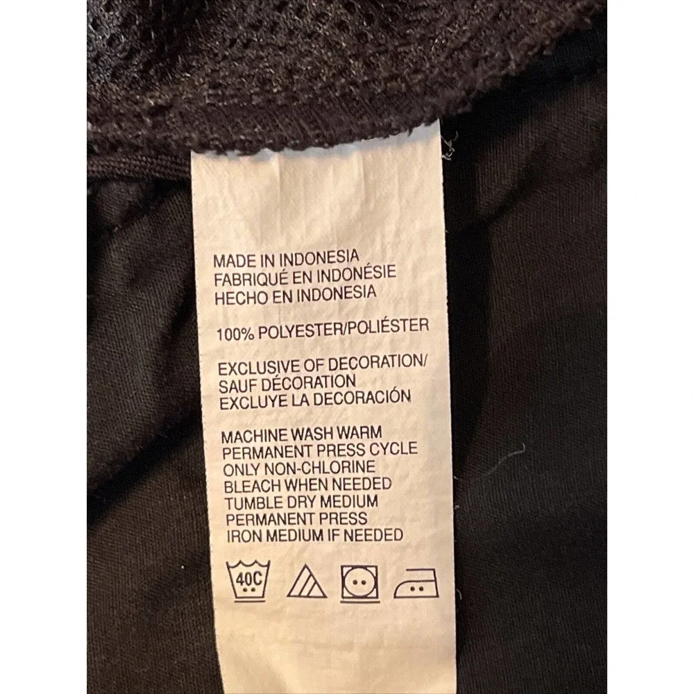 IZOD GOLF Men’s 38 Black Cargo Golf Shorts Polyester - Picture 6 of 7